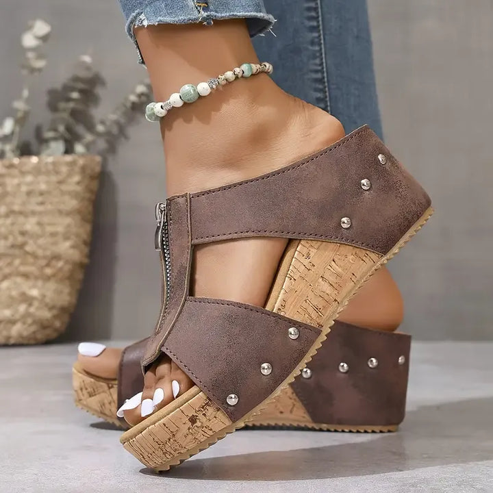 Calista™|Stylish Wedge Sandals