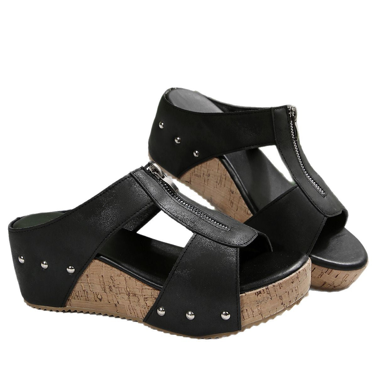 Calista™|Stylové sandály na klínku
