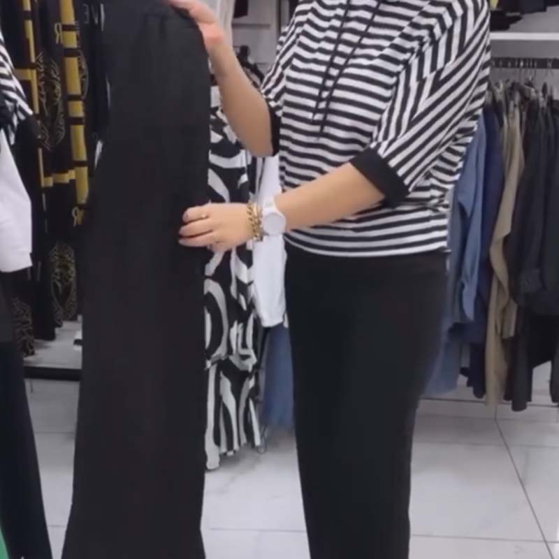 Janel | Ensemble haut et pantalon modernes