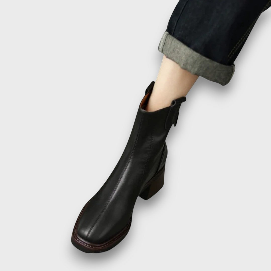 Fien | Bottines Classiques en Cuir