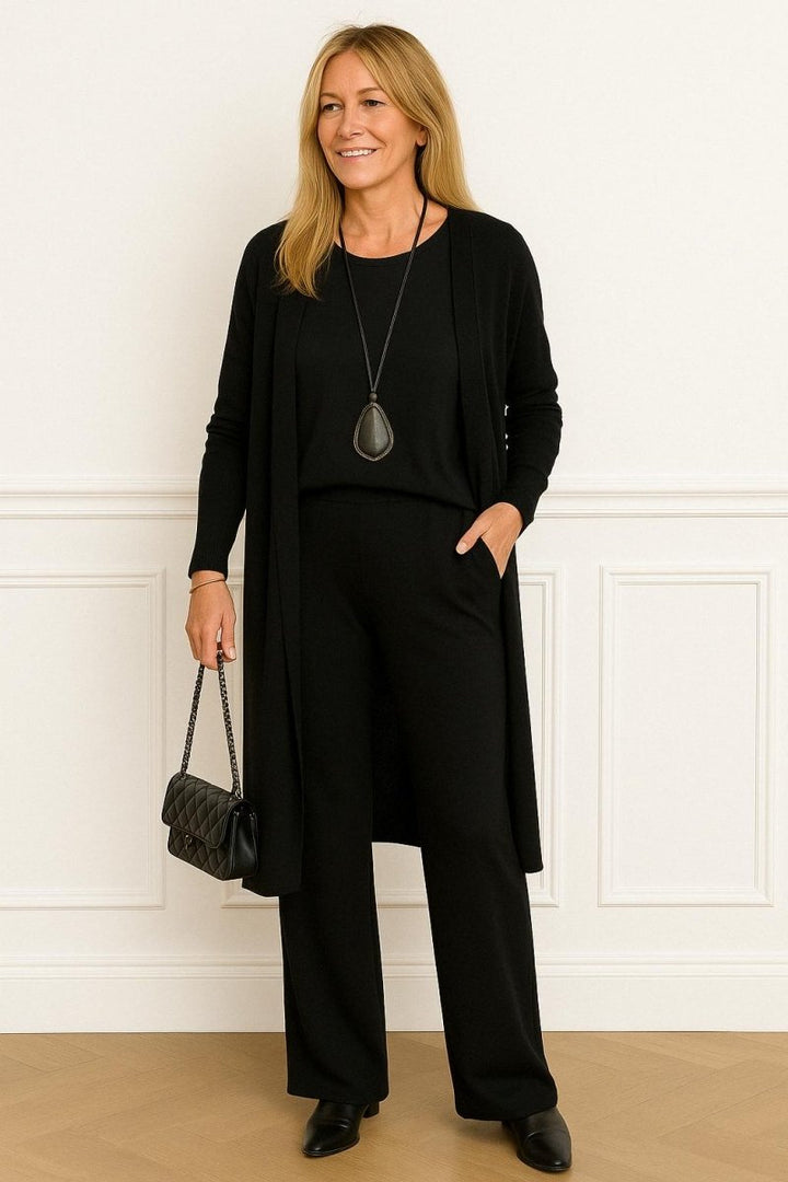 Vanessa Cardigan, Top & Pants Set