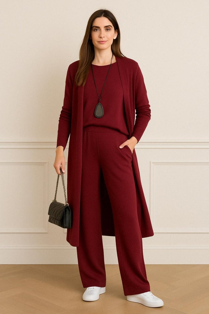 Vanessa Cardigan, Top & Pants Set