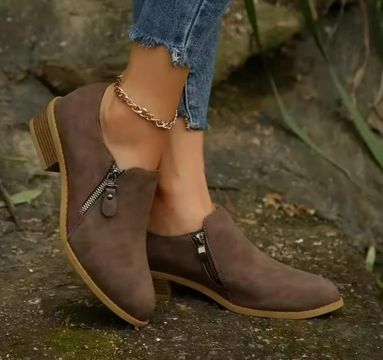 Bronte | Bottines orthopédiques zippées™