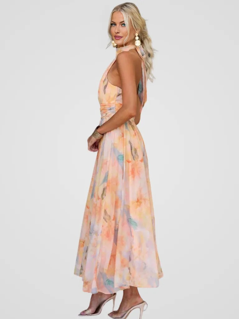 Peppa | Vestido midi floral